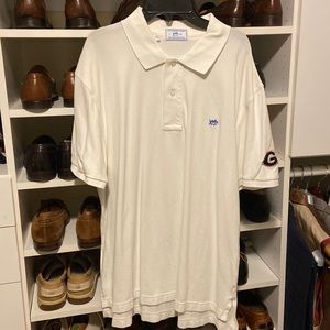 Southern tide mens polo with Georgia emblem